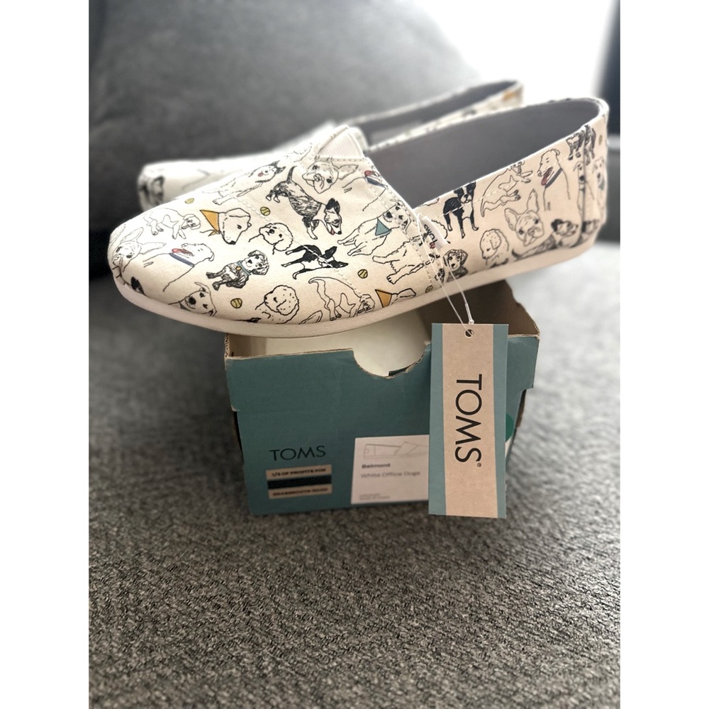 Toms White Shoes